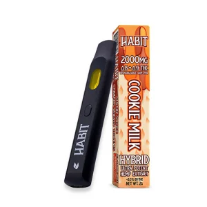 Cookie Milk 2ml D8 + D9 THC Vape Pen